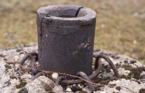 Antennendurchfhrungsrohr ohne Antennenverschlukopf 947S6