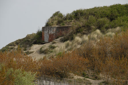 Reste der Flak-Batterie am Fort Napoleon