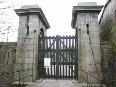 Eingang zum Fort du Roule
