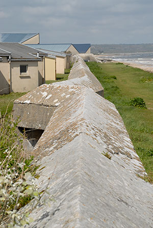 Panzermauer nrdlich des Strandzuganges