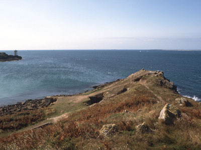 Pte de Kermorvan, R 515 und Ringstand