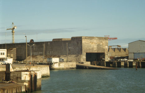 Schleusenbunkereinfahrt