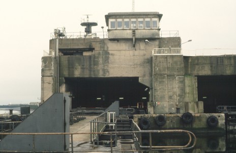 Kontrollstation für die Nordschleuse