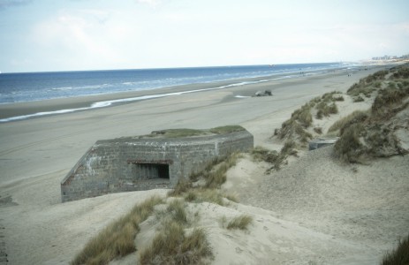 Doppelschartenstand für Feldgeschütz